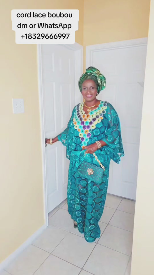 Cord Lace Boubou
