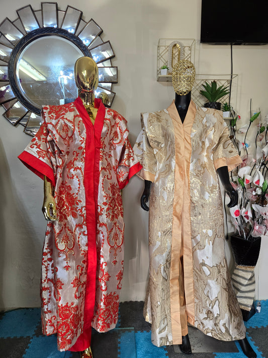 Brocade damask set